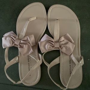 Christian Sirjnao rose sandals